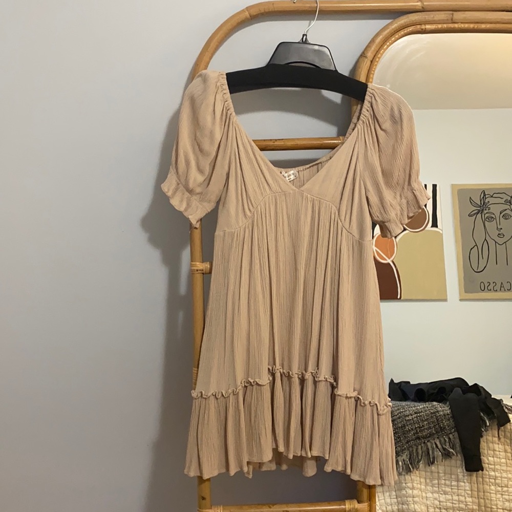 Cream Dress